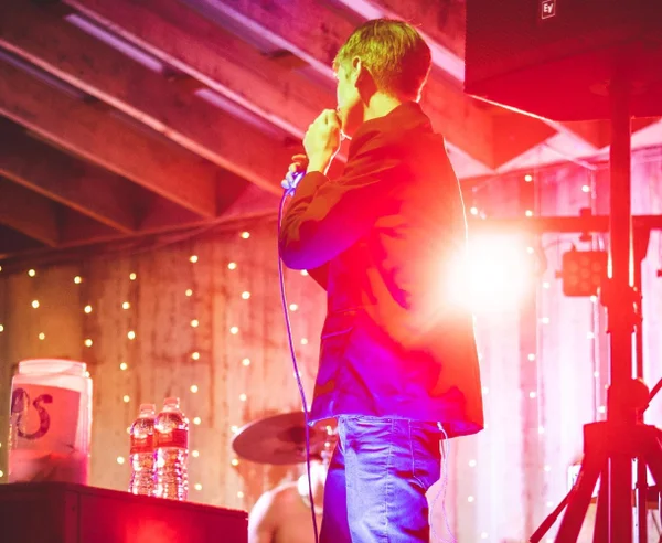 Jack Gruber at a show